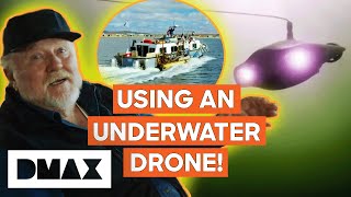 Prospector Uses An Underwater Drone To Find Gold  Gold Divers [upl. by Dranyam]