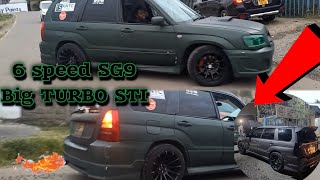 GREEN GOBLIN 🍏SG5 GETS A NEW MOD INSANE 400WHP 6 SPEED STI FOZZY N12 SPEC C SWAPPED PULLS UPLOUD [upl. by Anny716]