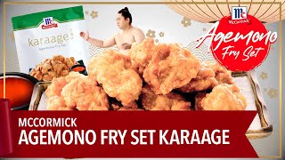 McCormick®  Agemono Fry Set Karaage [upl. by Guimond]