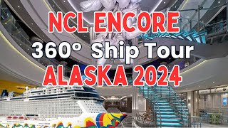 Norwegian NCL Encore Tour Alaska Season 2024 [upl. by Eniamzaj786]