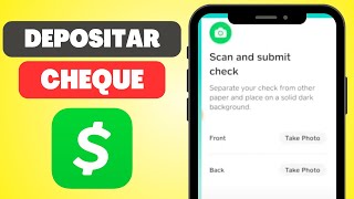 Cómo Depositar Cheque en Cash App Rápido y Fácil [upl. by Refannej]