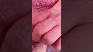 tatoo making on hand  tatoo making on hand permanently tatoovideo [upl. by Anilrahc763]