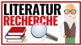 Literaturrecherche für deine wissenschaftliche Arbeit  3 Schritte zum sprudelnden QuellenPool 📚 [upl. by Nahsed]