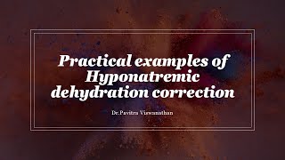 Practical hyponatremia correctionMDDCHDNB practical exam preparation [upl. by Ailaro322]