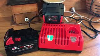 How to jump start a Milwaukee M18 tool battery [upl. by Mchenry]