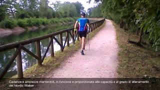 Nordic Walking Tecnica Agonistica [upl. by Hpeosj]