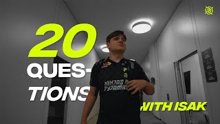 20 Questions with Isak  ESL Pro League 2024 [upl. by Alba]