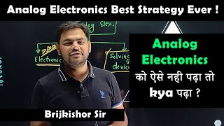 How to prepare Analog Electronics for GATE  Best strategy ever [upl. by Nelg]