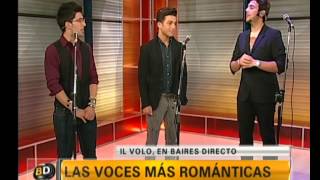 Íntima entrevista con los chicos de Il Volo  Telefe Noticias [upl. by Wildon895]