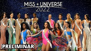 🔴 Miss Universo 2022 TOP 25 Mejores en LA PRELIMINAR 👑 [upl. by Gavini]