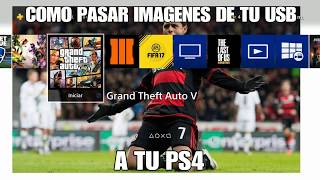 Como pasar fotos y videos de tu USB a tu PS4 [upl. by Oirramaj]