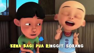 Upin Ipin Lagu Pisang Goreng NgapNgap Bangau oh Bangau dan Boria Digabung 3 Lagu [upl. by Joan468]