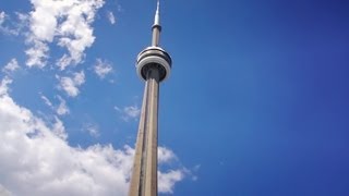 CN Tower Toronto Canada  a visit to the top [upl. by Weil]