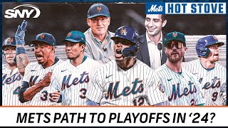 Laying out the path to the playoffs for the 2024 Mets  Mets Hot Stove  SNY [upl. by Hamlani]