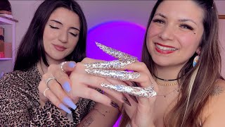 ASMR Real Person Pampering  Trying To Give My Friend Tingles edafoxxASMR [upl. by Jamil164]