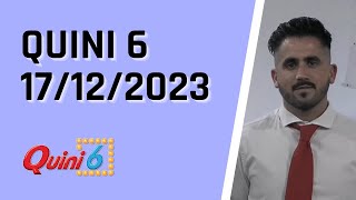 Quini 6 en vivo 17122023  Resultados del sorteo quini 6 del Domingo 17 de Diciembre del 2023 [upl. by Rodi]