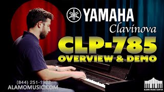 NEW CLP785 Flagship Clavinova by Yamaha  Overview amp DEMO [upl. by Egide]