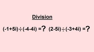 Algebra  Dividing Complex Numbers Imaginary Numbers  3 of 3 [upl. by Attenehs]