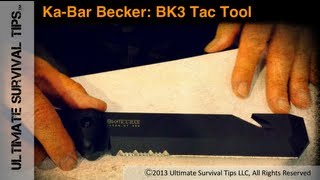 NEW KaBar Becker BK3 Tac Tool  Tactical Utility Blade  David Interviews Designer Ethan Becker [upl. by Trella]