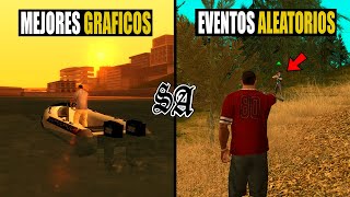 MEJORÉ GTA San Andreas con MODS en 2024  🌆 10 Mods INCREÍBLES para el JUEGO este año [upl. by Therron]