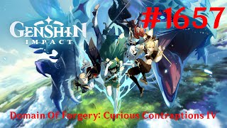 Genshin Impact Walkthrough Part 1657  Domain Of Forgery Curious Contraptions IV No Commentary [upl. by Novets431]