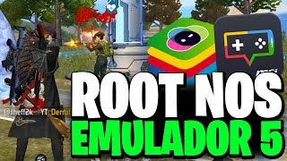 COMO FAZER O ROOT NOS EMULADORES NOVOS BLUESTACKS 5  MSI 5 [upl. by Grimaldi]