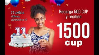 💥Recarga TRIPLE 11 años líderes gracias a ti 🎊 [upl. by Ahseuqal]