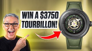 BIGGEST EVER GIVEAWAY Win A 3750 Peacock Central Tourbillon COMPETITION NOW CLOSED [upl. by Neri]