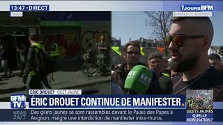 Éric Drouet annonce que des rassemblements sont prévus tout le mois davril [upl. by Tingley]