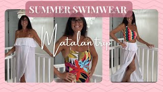 WOW WOW WOW 🤩 SWIM WEAR FOR MID SIZE OVER 50 🤩 NEW SWIMWEAR FROM MATALAN [upl. by Siuqaj790]