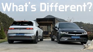 2025 Hyundai IONIQ 5 Facelift PE vs First IONIQ 5 Part 2  EVERYTHING about the two [upl. by Nama]