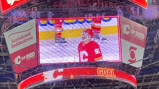 Calgary Flames 202223 Goal Horn TNT LIVE At Scotiabank Saddledome [upl. by Bernetta164]