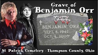 Grave of Benjamin Orr of THE CARS  St Patrick Cemetery in Thompson Ohio [upl. by Martina]