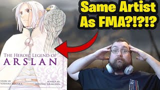 The Artist of FMA Made this The Heroic Legend Of Arslan Manga Review [upl. by Mlohsihc]