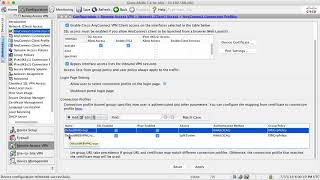 041Making The User Select Connection Profilecisco firewall ASA [upl. by Cadal]