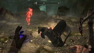 SKYRIM  The Companions 7  Proving Honor part 3 into the depths of Dustmans Cairn [upl. by Garrot]