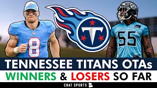 Titans OTAs Winners And Losers Ft Will Levis JC Latham Calvin Ridley And Nicholas PetitFrere [upl. by Yrrok]