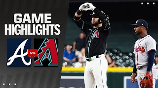 Braves vs Dbacks Game Highlights 71024  MLB Highlights [upl. by Maynord]