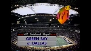 19940116 NFC Divisional Playoff Green Bay Packers vs Dallas Cowboys [upl. by Maxey]