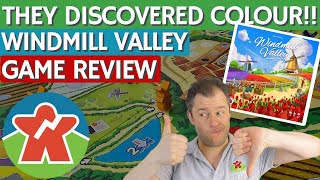 Windmill Valley  Board Game Review  My God They Discovered Colour [upl. by Letnahs]