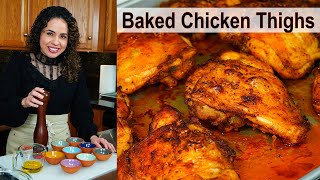 Baked Mexican chicken thigh recipe  Inexpensive meals  Villa Cocina [upl. by Anelahs]