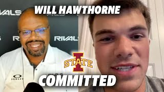 2025 LB Will Hawthorne commits to Iowa State  Rivals [upl. by Appleton606]