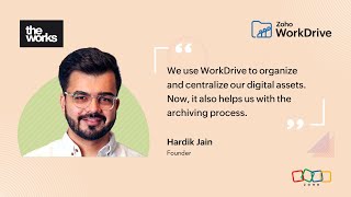 The Works uses Zoho WorkDrive to organize and centralize digital assets [upl. by Vera]