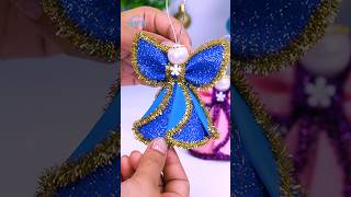 DIY Christmas Angels Ornaments Making Tutorials for Tree Decorations christmas shorts angel diy [upl. by Pomcroy951]