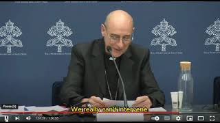 Vatican and UFO  Press conference 17 May 2024 [upl. by Frasier]