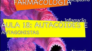 Curso de Farmacologia Aula 18  Autacoides  Eicosanoides [upl. by Ver]