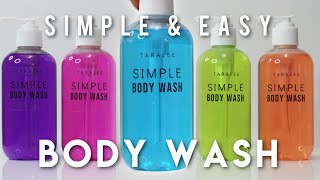 DIY Easy Body Wash for Beginners  Free Recipe [upl. by Seumas]