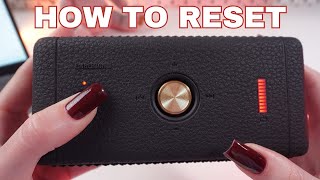 How to Reset Marshall Emberton II Speaker Simple Guide [upl. by Pattani]