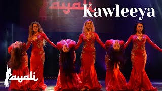 Kawleeya  Iraqi gypsy style with Layali Belly Dance Group Sweden 2019 [upl. by Nomed]