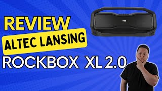 Altec Lansing RockBox XL 20 Speaker Review – Powerful Sound amp Durability Tested [upl. by Zurkow]